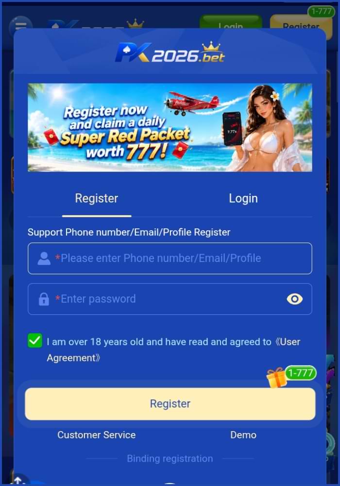 PK2026 Register